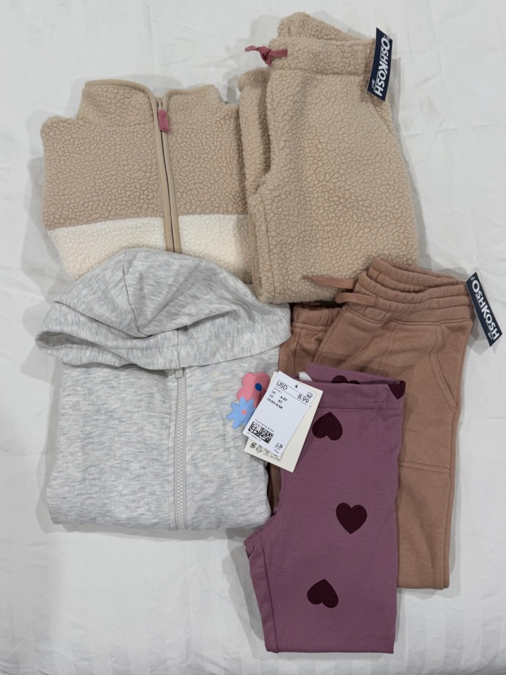 Bundle of 5T NWT Clothes